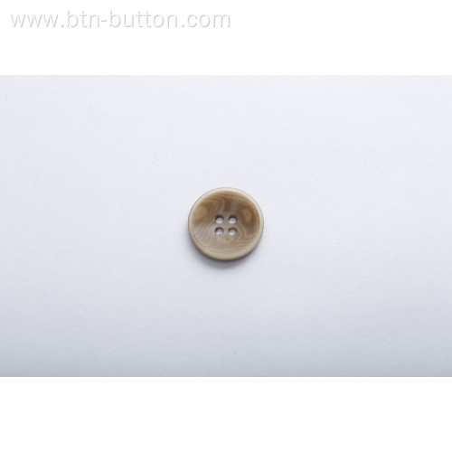 Four-hole fruit buttons for suits